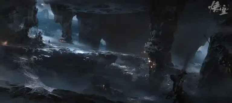 颠覆实机认知?《黑神话:悟空》火焰山盘丝洞早期概念图曝光 颠覆实机认知?《黑神话:悟空》火焰山盘丝洞早期概念图曝光